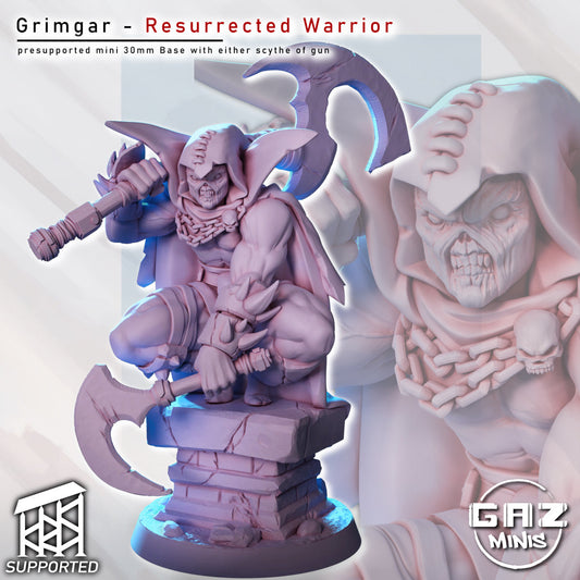 Grimgar – Resurrected Warrior – Spawn-Inspired Undead Antihero Miniature