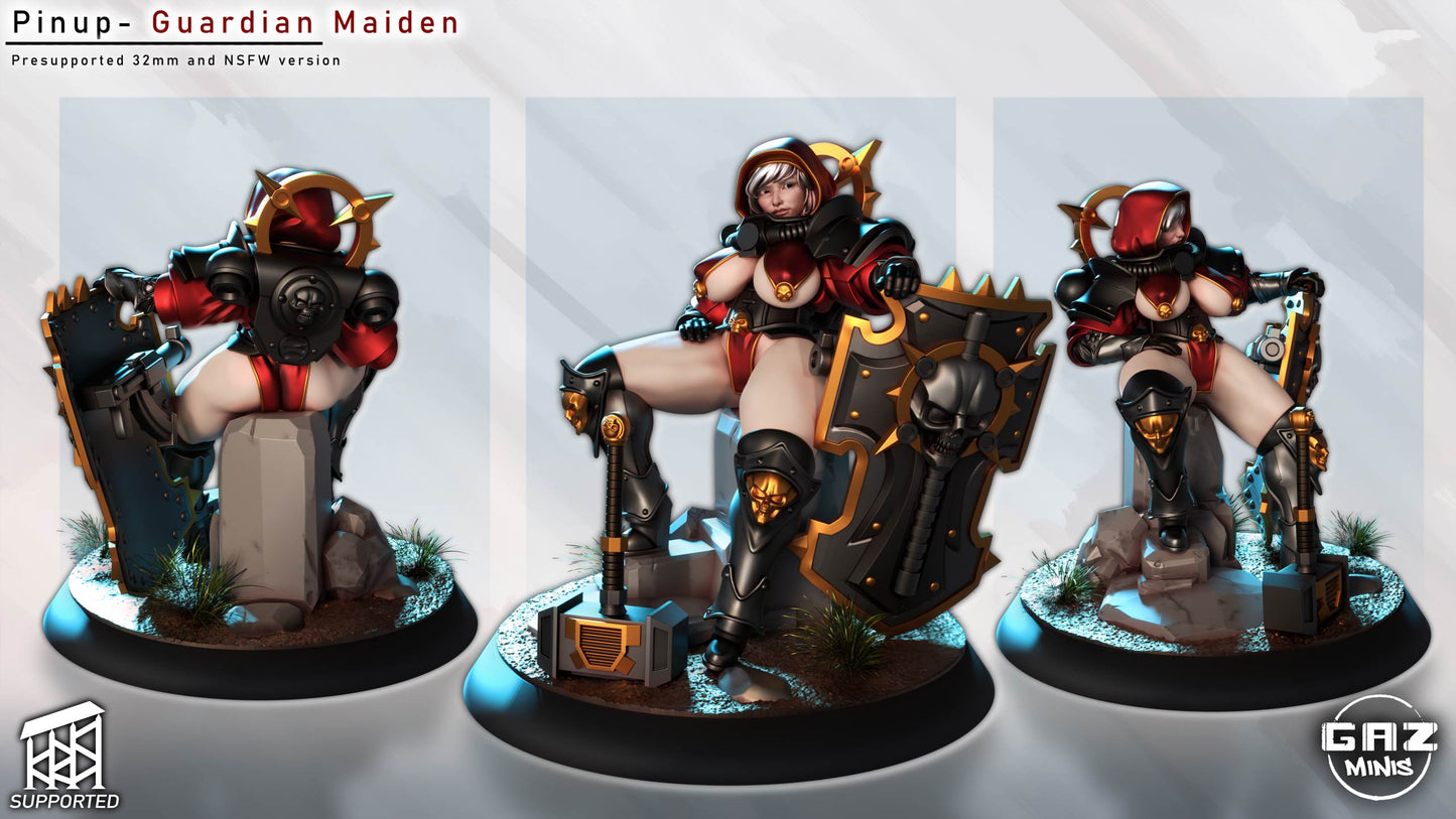 Guardian Maiden Pinup - (SFW/NSFW 18+)