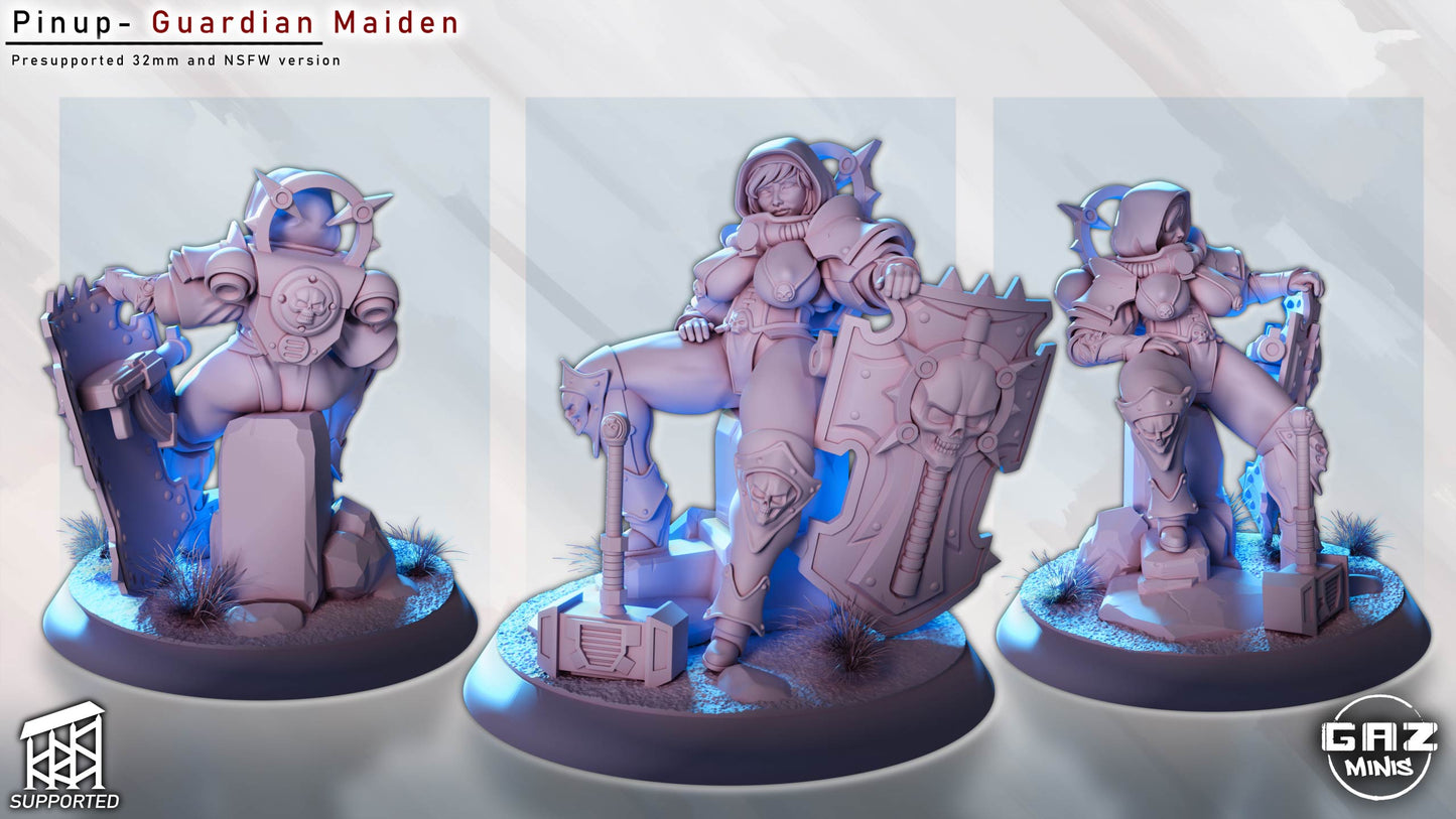 Guardian Maiden Pinup - (SFW/NSFW 18+)