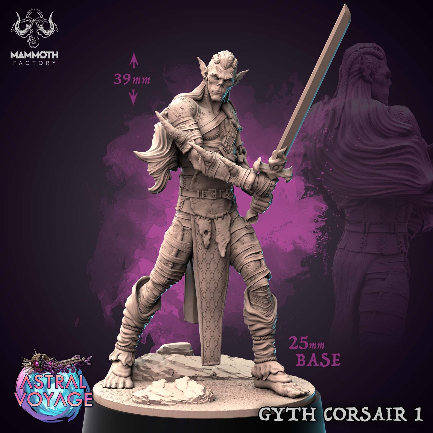 Gyth Corsairs Set – Gith Warrior Miniatures