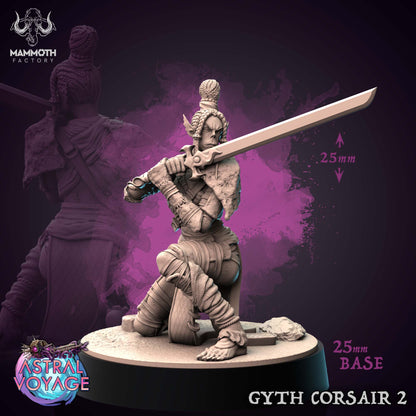 Gyth Corsairs Set – Gith Warrior Miniatures