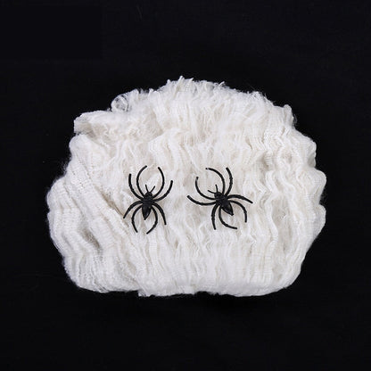 Artificial Spiderweb Halloween Decoration