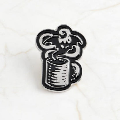Trick-or-Treat Halloween Enamel Pin