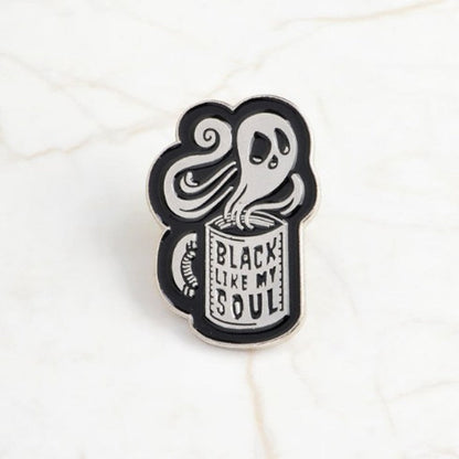 Trick-or-Treat Halloween Enamel Pin