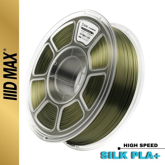 IIID Max High Speed Silk PLA+ Filament 1.75mm | Metallic Sheen Finish