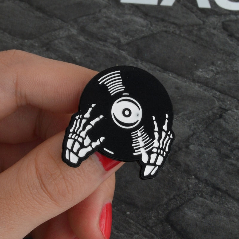 Trick-or-Treat Halloween Enamel Pin