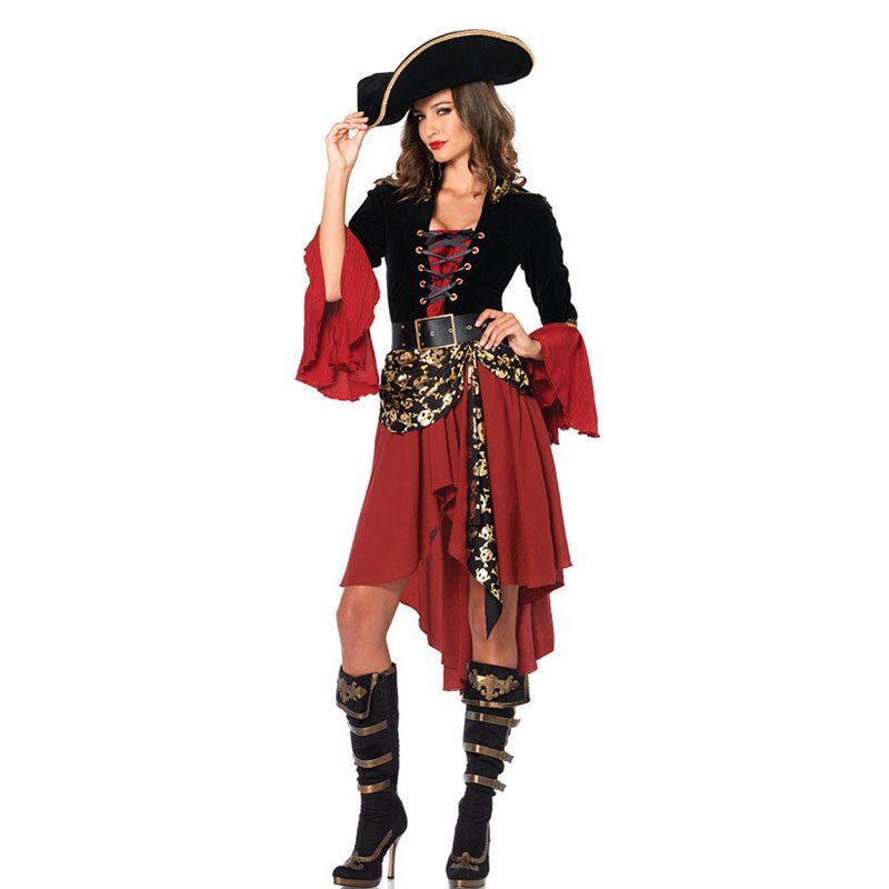 Women's Pirate Captain Costume