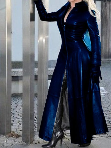 Women's Faux Leather Costume