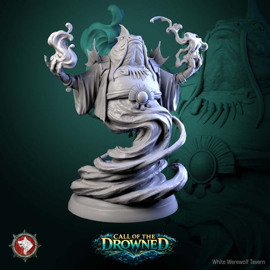 Brine Born Prophet – Call of the Drowned – Resin Miniature