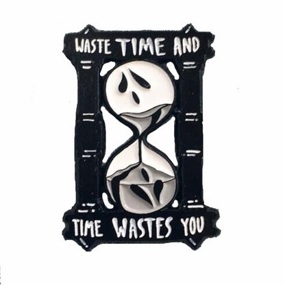 Trick-or-Treat Halloween Enamel Pin