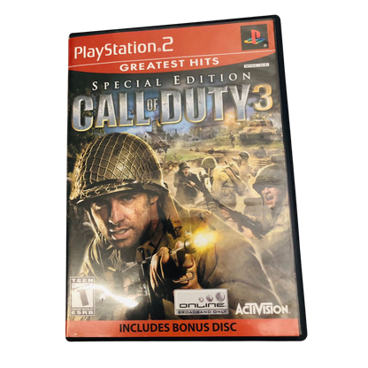 Call of Duty 3: Special Edition | PS2 | G