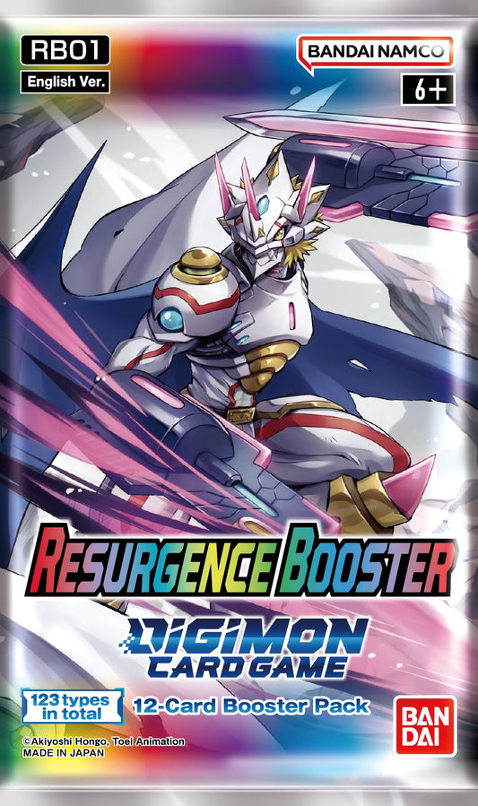 Resurgence Booster Pack | Digimon TCG | New