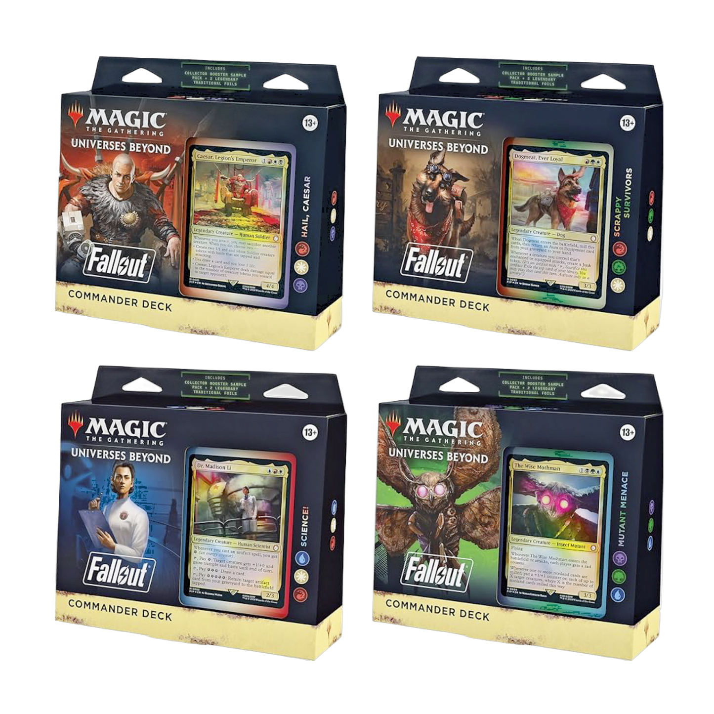 Magic Single Fallout Commander Deck | MTG | New