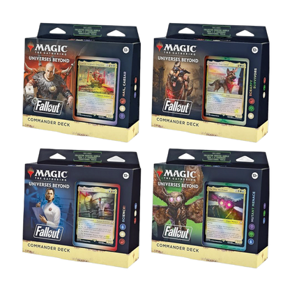 Magic Single Fallout Commander Deck | MTG | New
