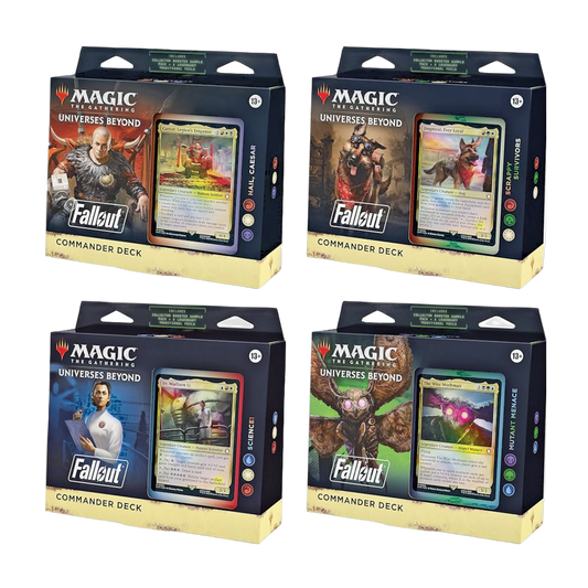 Magic Single Fallout Commander Deck | MTG | New