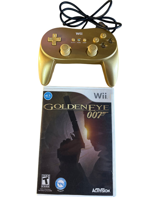 007 GoldenEye [Pacchetto Controller Oro] - Nintendo Wii
