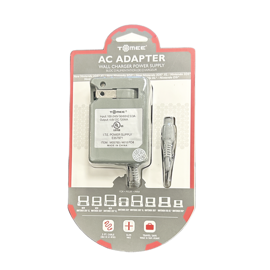 3DS/2DS/DSi Family AC Adapter | New