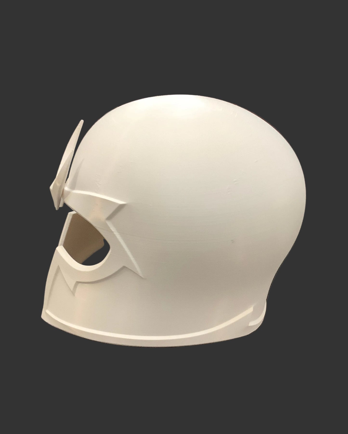 Magneto Inspired DIY Helmet Base – 3D Printed White PETG Prop