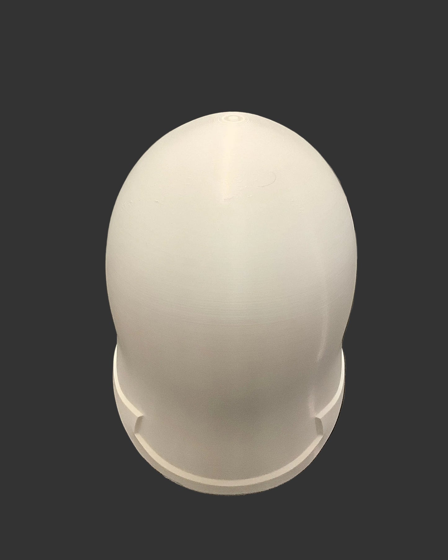 Magneto Inspired DIY Helmet Base – 3D Printed White PETG Prop