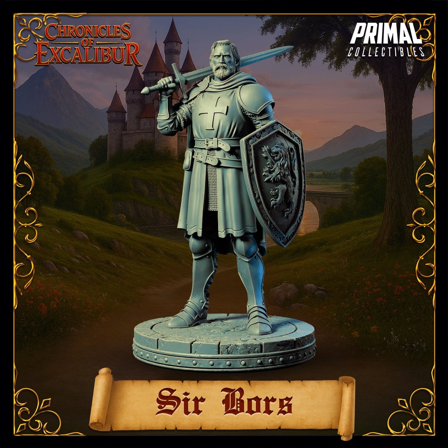 Sir Boris – Knight – Chronicles of Excalibur – Miniature