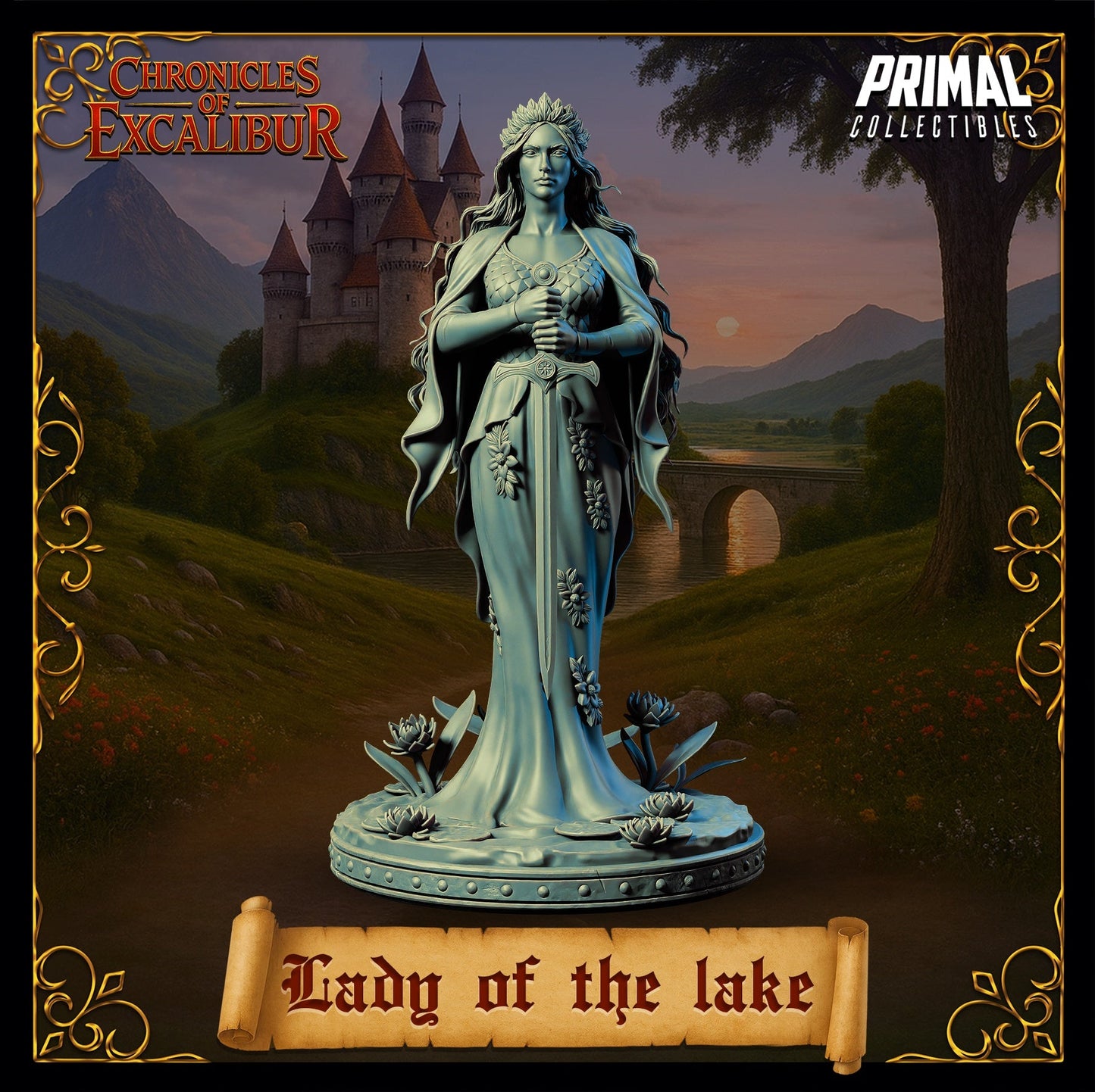 Lady of the Lake – Enigmatic Guardian – Chronicles of Excalibur – Miniature