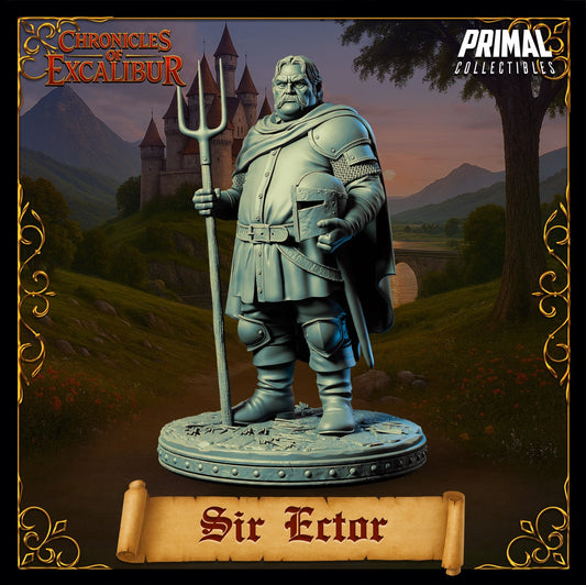 Sir Ector – Human Knight – Chronicles of Excalibur Miniature