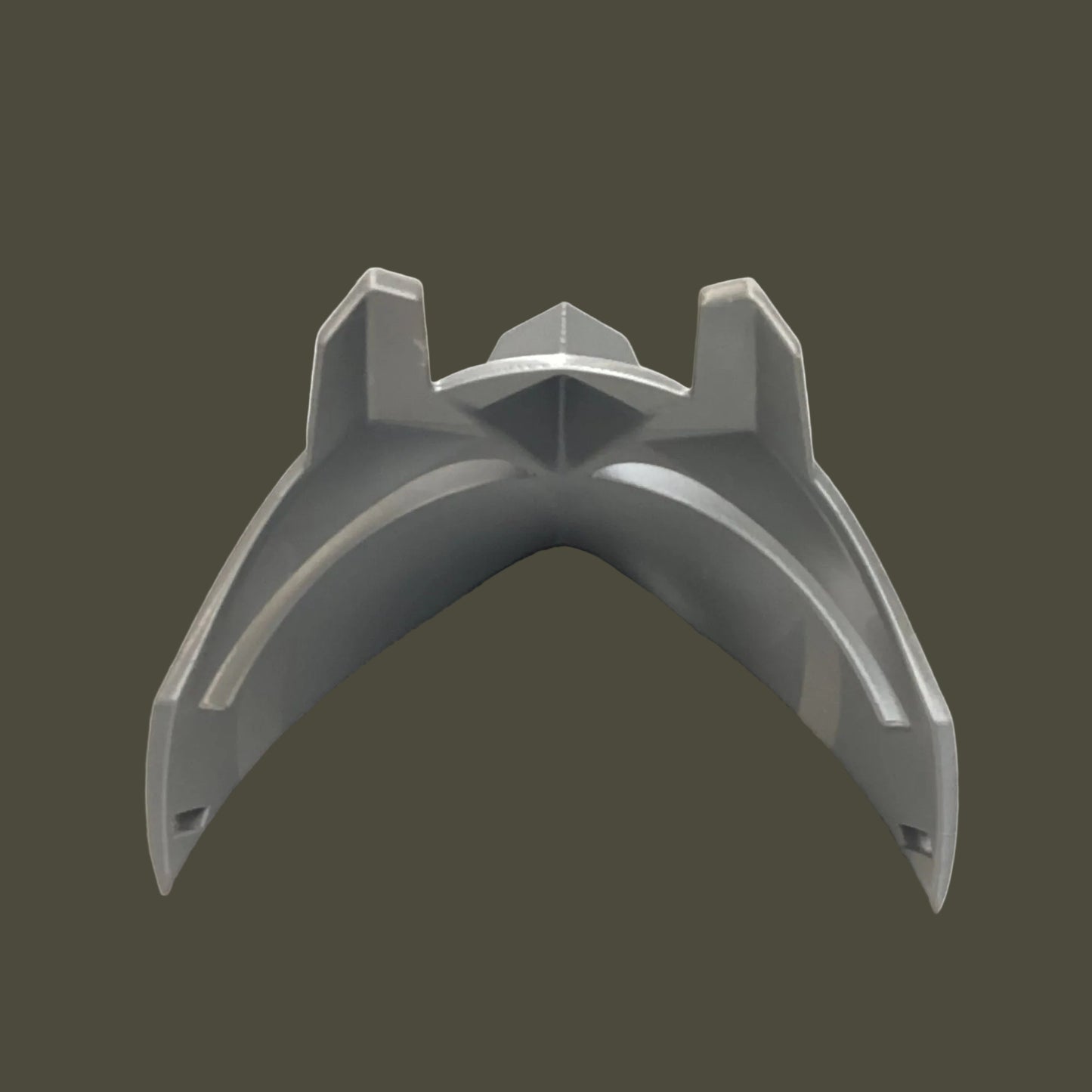 MF DOOM Inspired Metal Face Mask – 3D Printed PETG Silver Prop