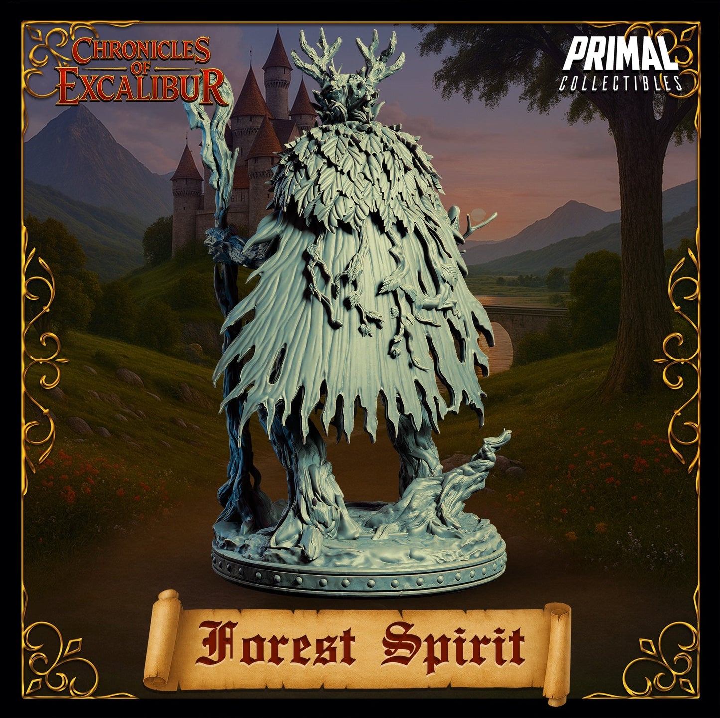 Forest Spirit – Ancient Woodland Guardian – Chronicles of Excalibur Miniature
