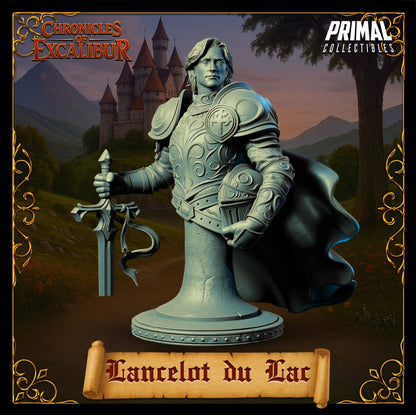 Lancelot du Lac – Champion Knight – Chronicles of Excalibur – Miniature