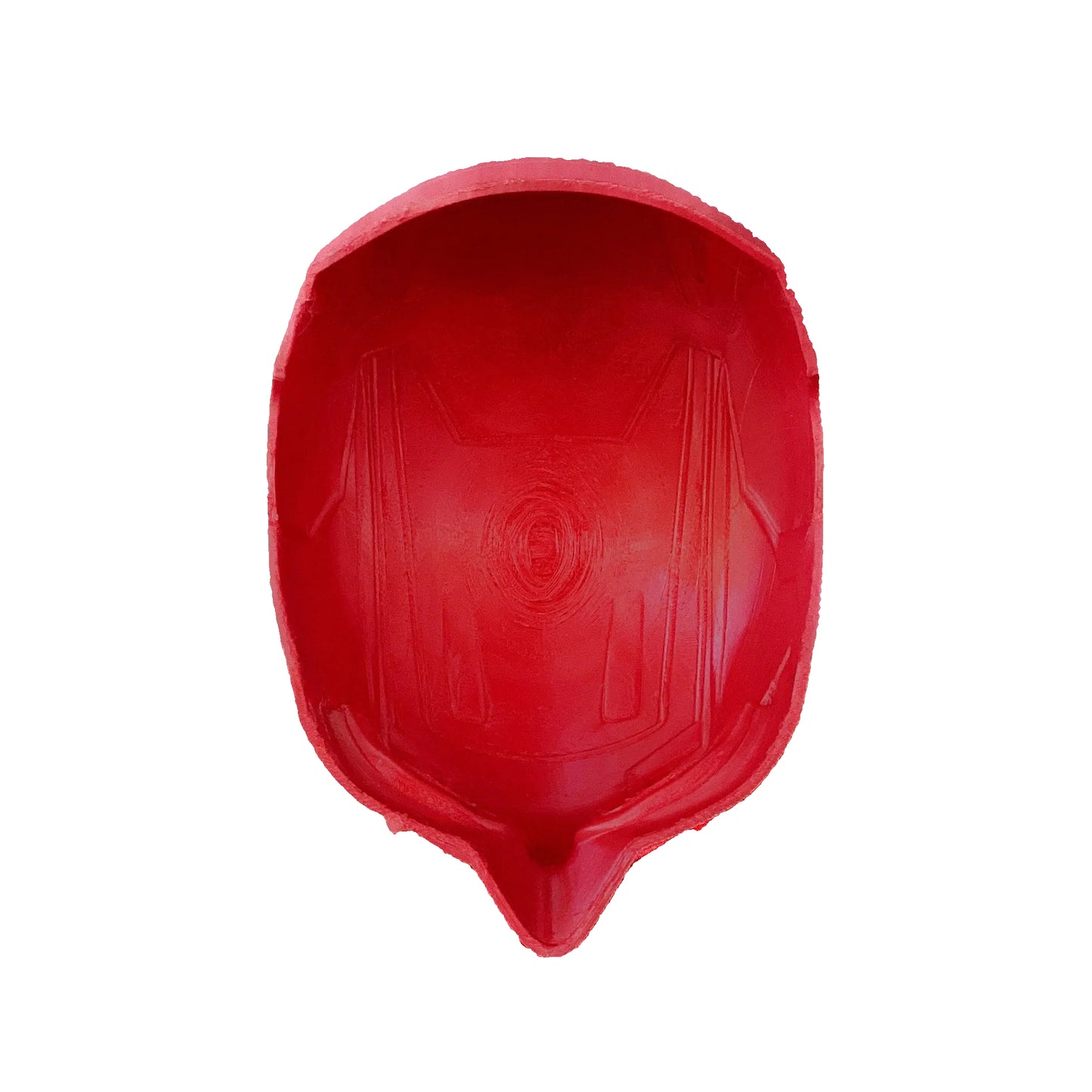 Red Vigilante Cosplay Mask V2 – 3D Printed Full Scale PETG Prop