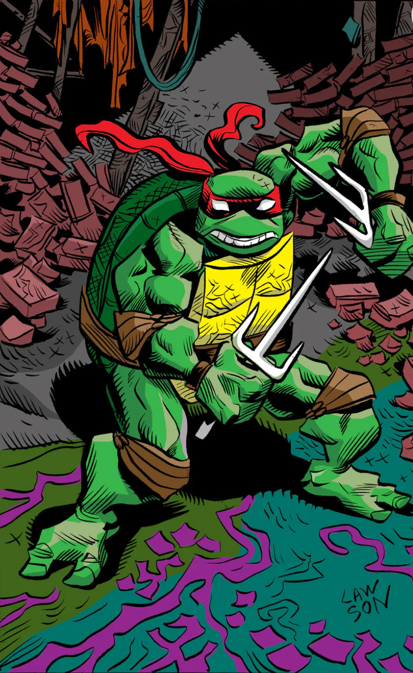 TEENAGE MUTANT NINJA TURTLES 143 144 145 146 147 148 SET of JIM LAWSON 6 BOOK BUNDLE Black Saber Comics Exclusive