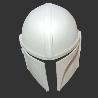 Mandalorian Inspired Helmet DIY Base - 3D Printed PETG Cosplay Prop