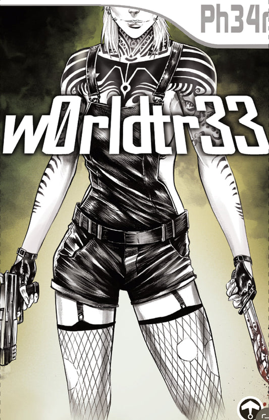 W0RLDTR33 #9 Mike Rooth Black Saber Comics Exclusiveltd 250