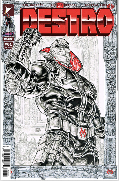 SCARLETT #1 AND DESTRO #1 (Energon universe) (2 BOOK BUNDLE) FREDDIE WILLIAMS Black Saber Comics Exclusive