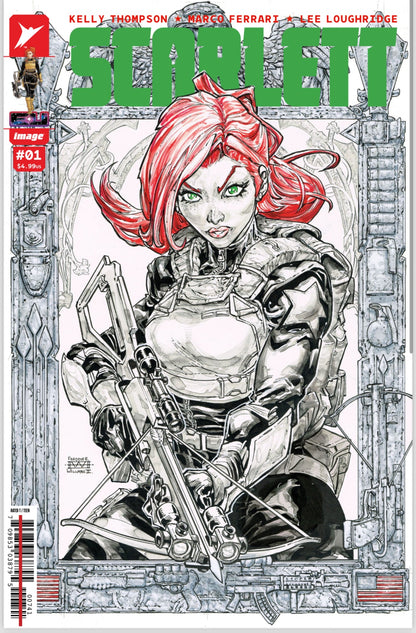 SCARLETT #1 AND DESTRO #1 (Energon universe) (2 BOOK BUNDLE) FREDDIE WILLIAMS Black Saber Comics Exclusive