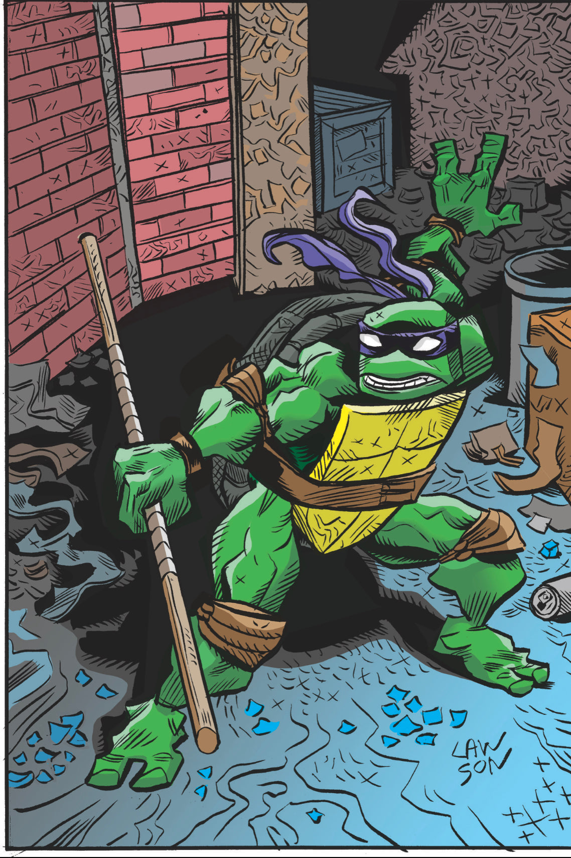 TEENAGE MUTANT NINJA TURTLES 143 144 145 146 147 148 SET of JIM LAWSON 6 BOOK BUNDLE Black Saber Comics Exclusive