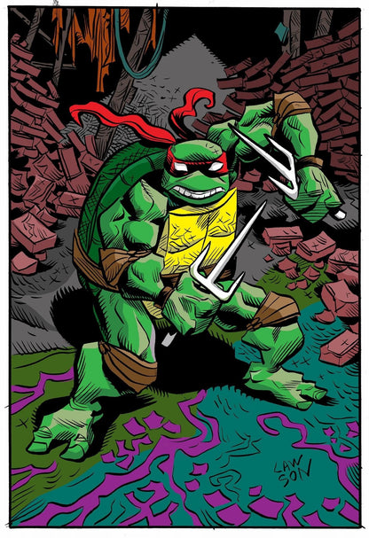 TEENAGE MUTANT NINJA TURTLES 143 144 145 146 147 148 SET of JIM LAWSON 6 BOOK BUNDLE Black Saber Comics Exclusive