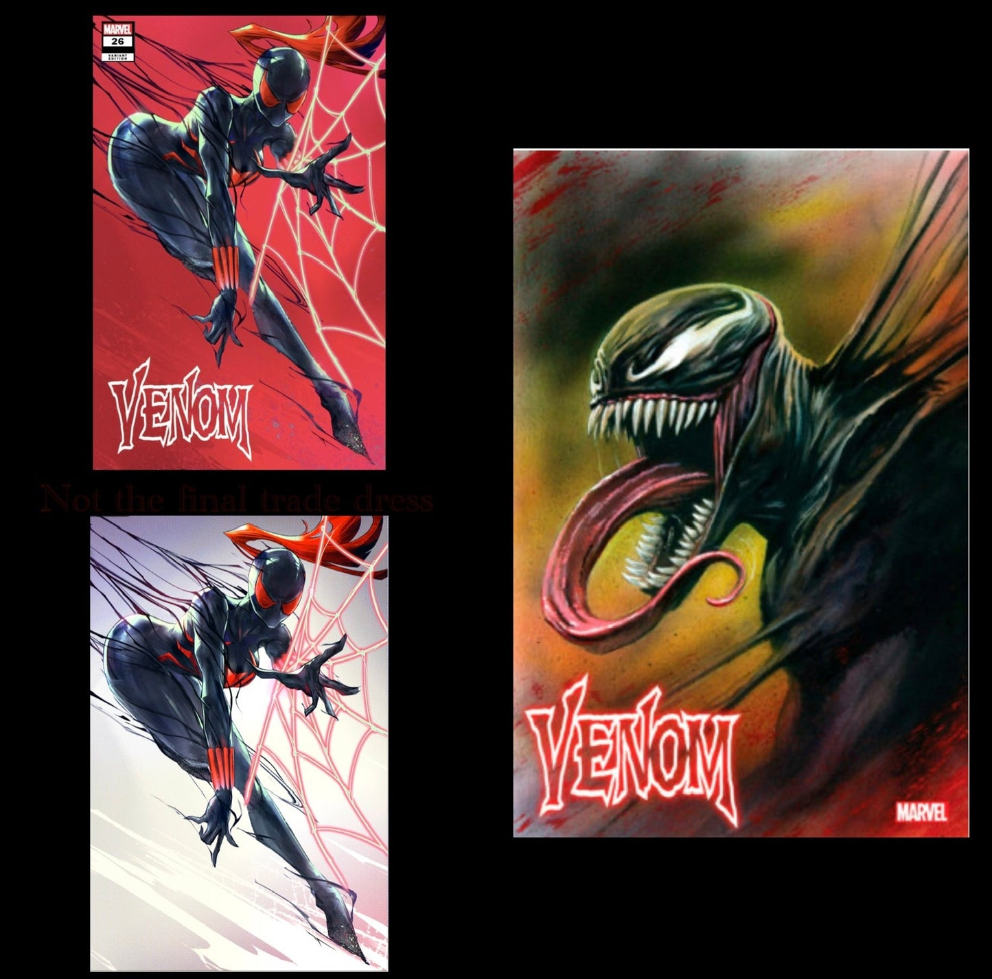 VENOM 26 BY Ivan Tao  BLACK SABER COMICS EXCLUSIVE