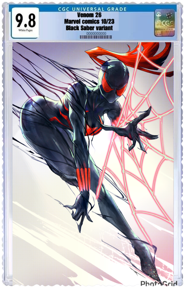 VENOM 26 BY Ivan Tao  BLACK SABER COMICS EXCLUSIVE
