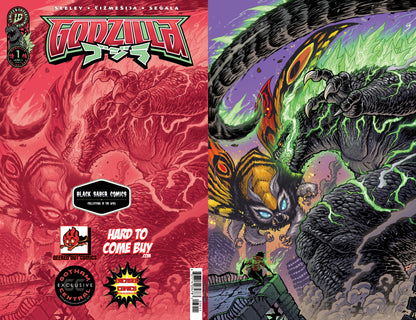 Godzilla Kai-Sei Era #1 - Cover by Matt Frank Black Saber Comics Exclusive