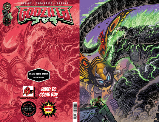 Godzilla Kai-Sei Era #1 - Cover by Matt Frank Black Saber Comics Exclusive