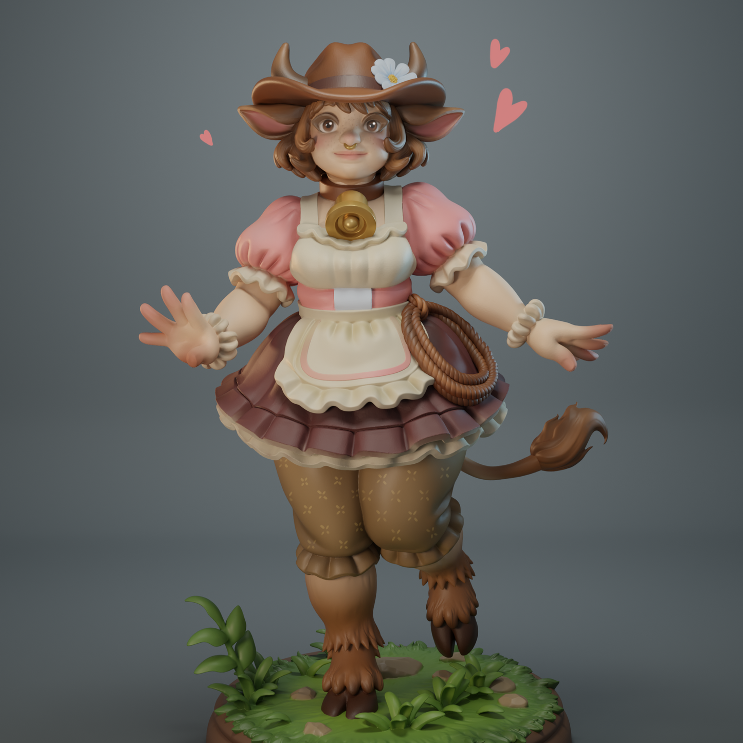 Daisybell - Cowgirl Faun Miniature
