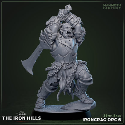 Ironcrag Orc – Heavy Orc Warriors & Brutes – The Iron Hills Miniatures