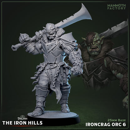 Ironcrag Orc – Heavy Orc Warriors & Brutes – The Iron Hills Miniatures