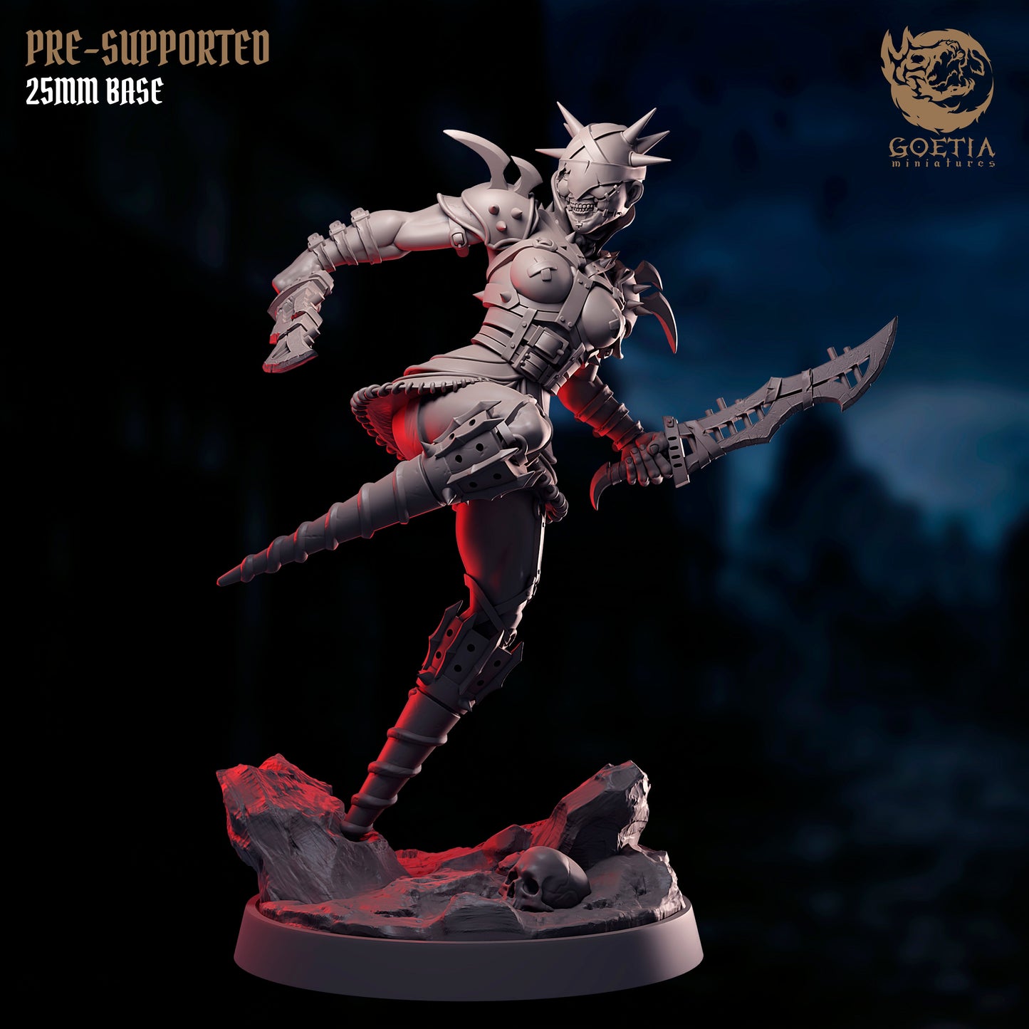 Kadal Militia – Self-Mutilated Human Fanatics – Miniature