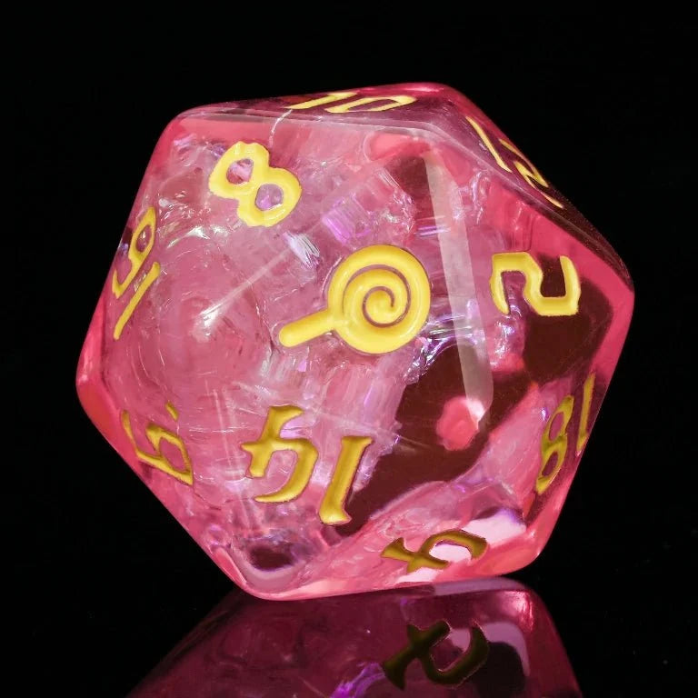 Kickstarter Dice — Candy Curse Resin Dice Set