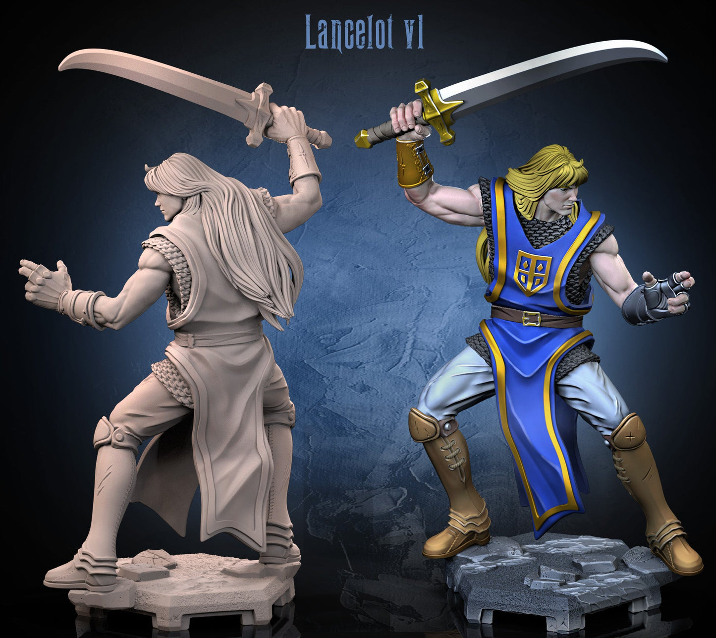 Lancelot – Knights of the Round Champion – Miniature