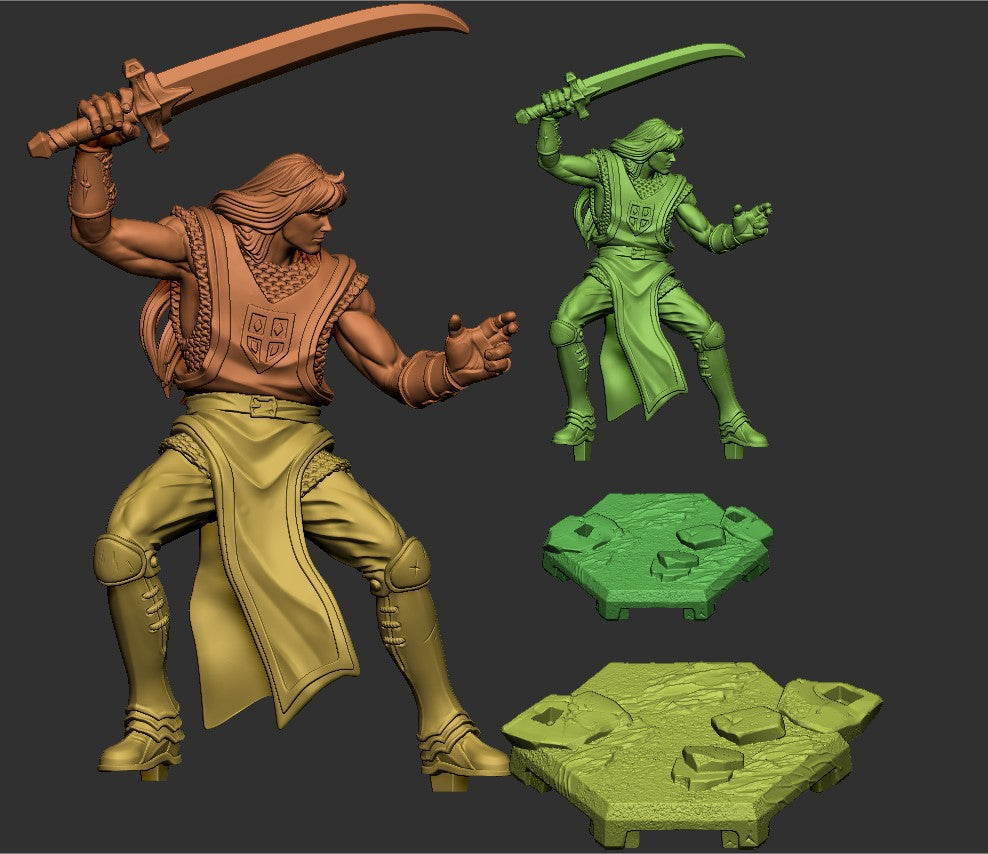 Lancelot – Knights of the Round Champion – Miniature