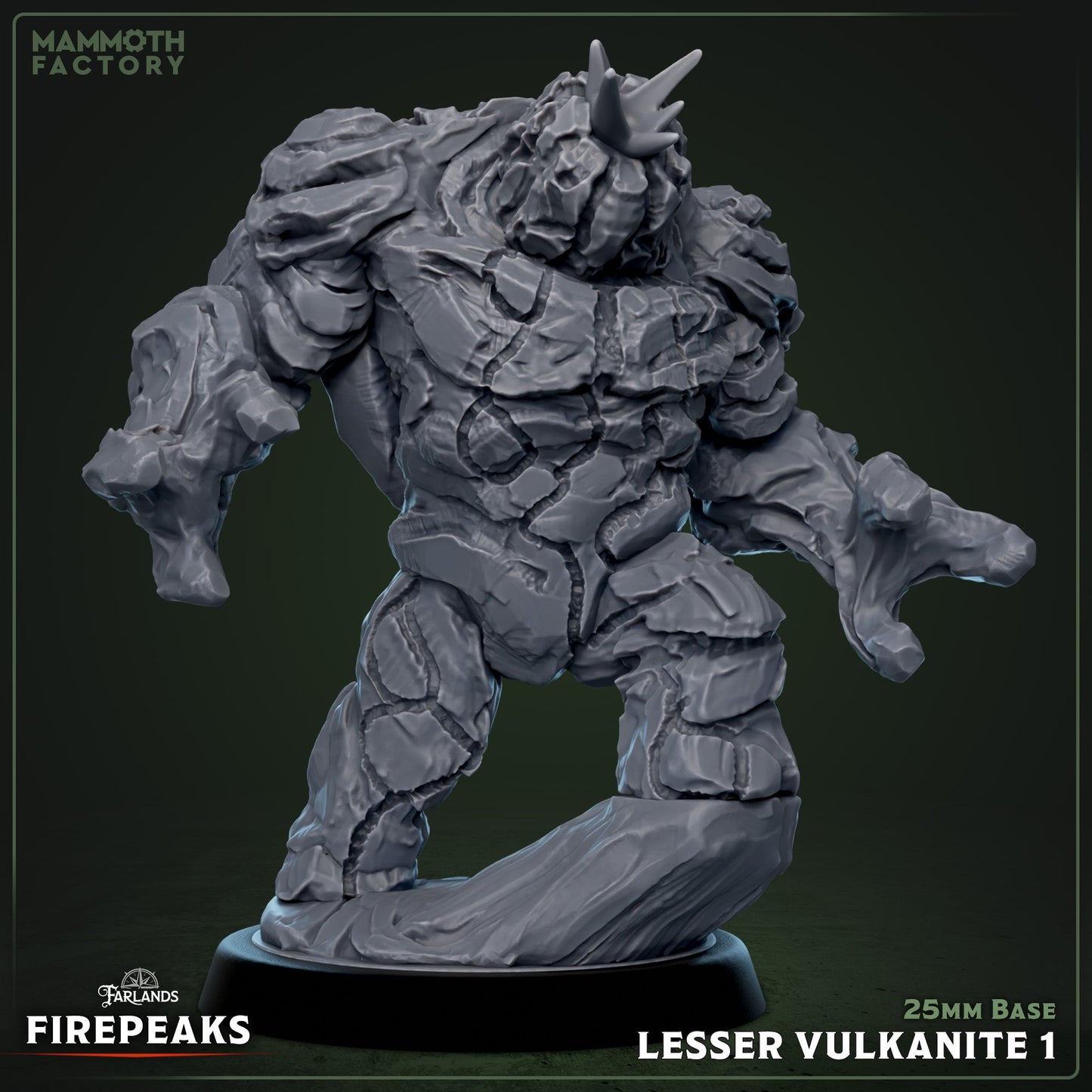 Lesser Vulkanites - Magma Elementals - Miniatures