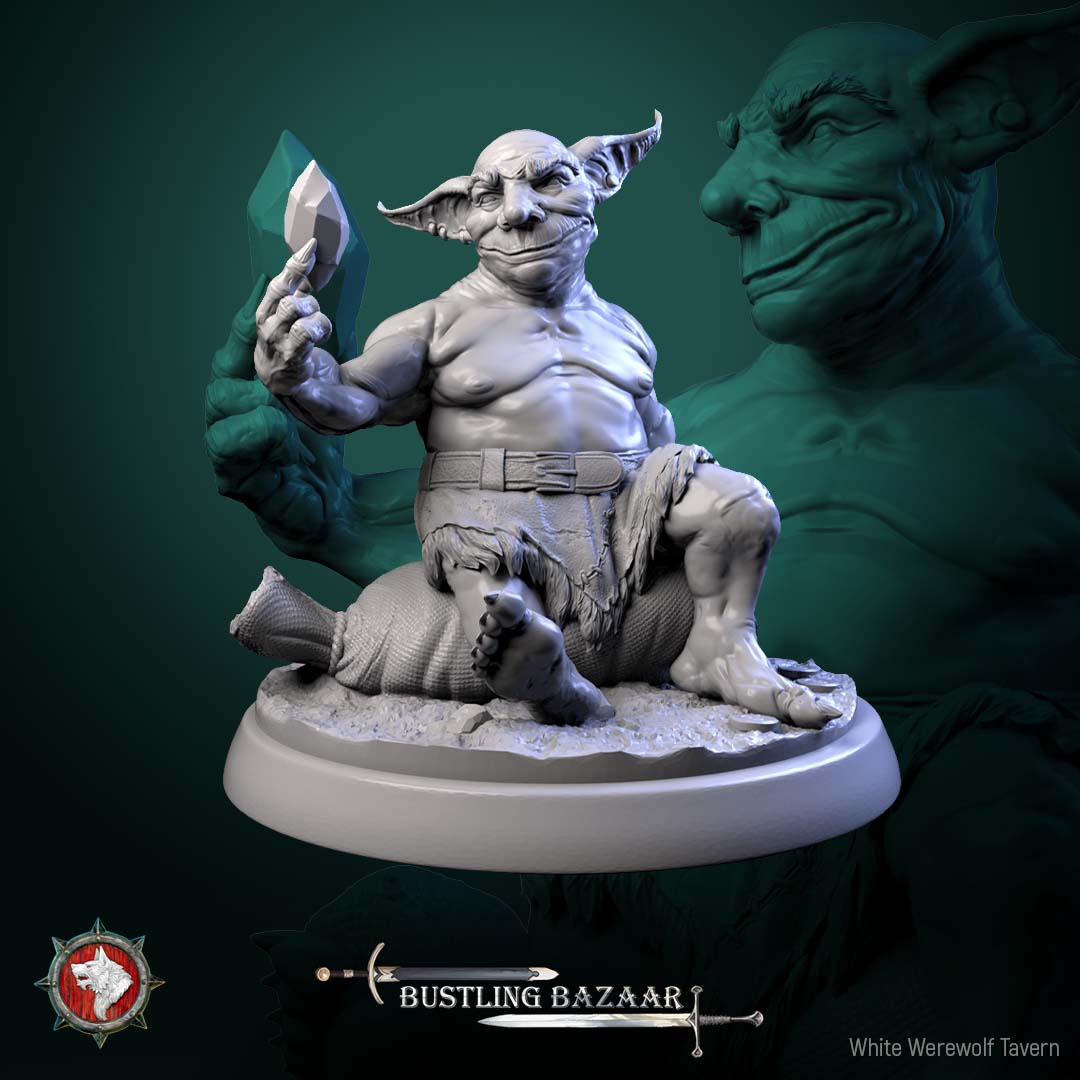 Loot Goblins – Dungeon Monster Miniatures - Loot Piñatas – Bustling Bazaar